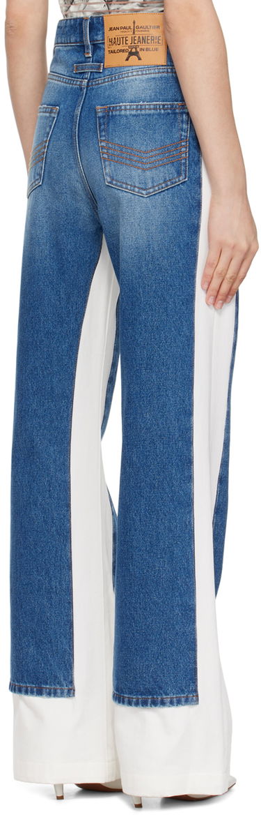 Дънки Jean Paul Gaultier Gaultier Paneled Flare Jeans Синьо | 24/25-F-JE125I-D013-5701, 2