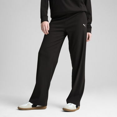 Панталони Puma ESS ELEVATED Straight Leg Rib Pants Черно | 685025_01, 0