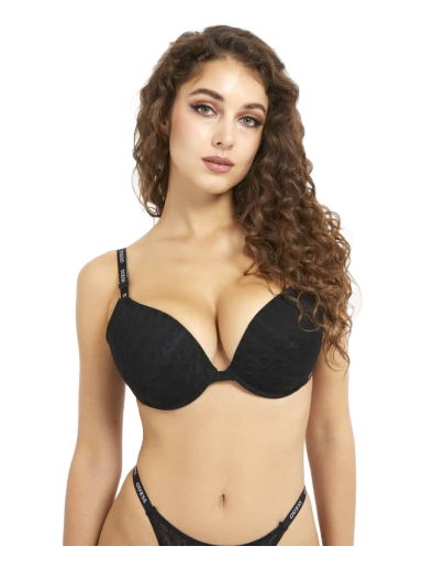 Сутиен GUESS All Over Gj Push Up Bra Черно | O3BC17KBXA0