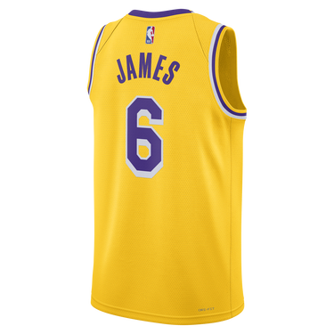 Фланелка Nike Los Angeles Lakers Icon Edition 2022/23  Dri-FIT Jersey Жълто | DN2009-728, 4