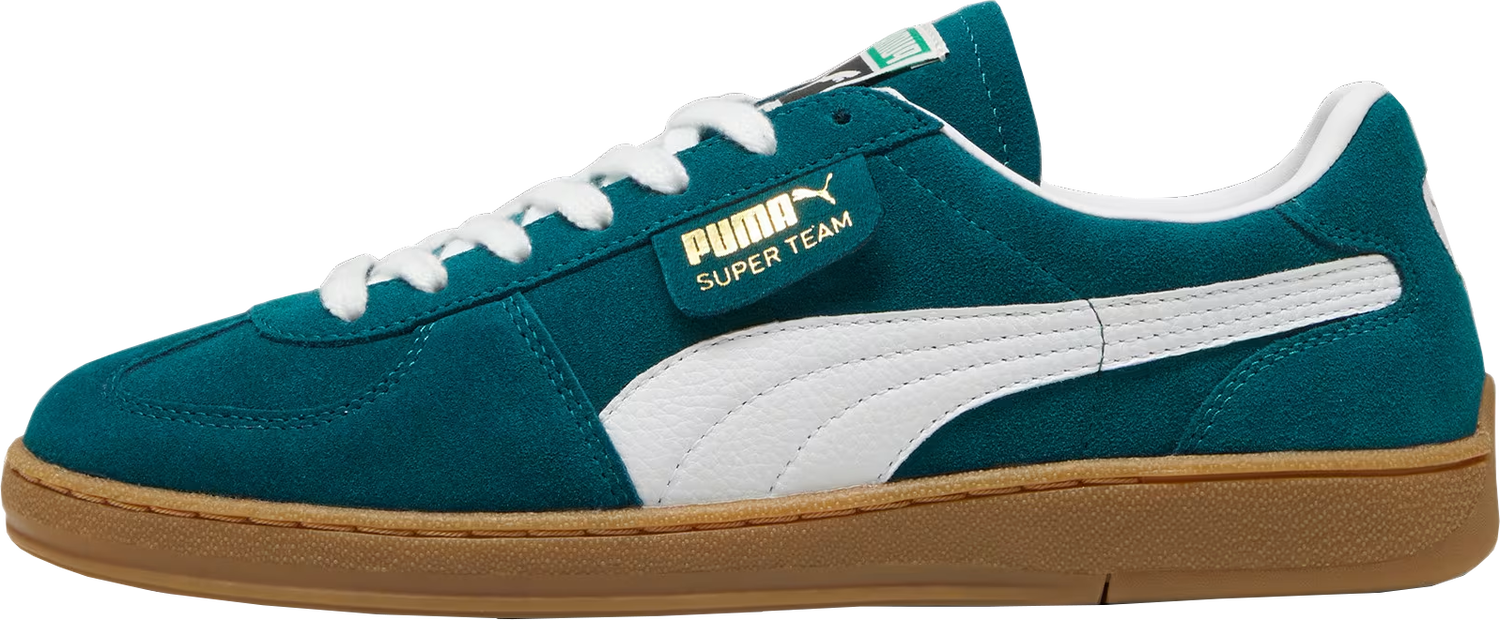Кецове и обувки Puma Super Team SD Зелено | 398528-01, 1