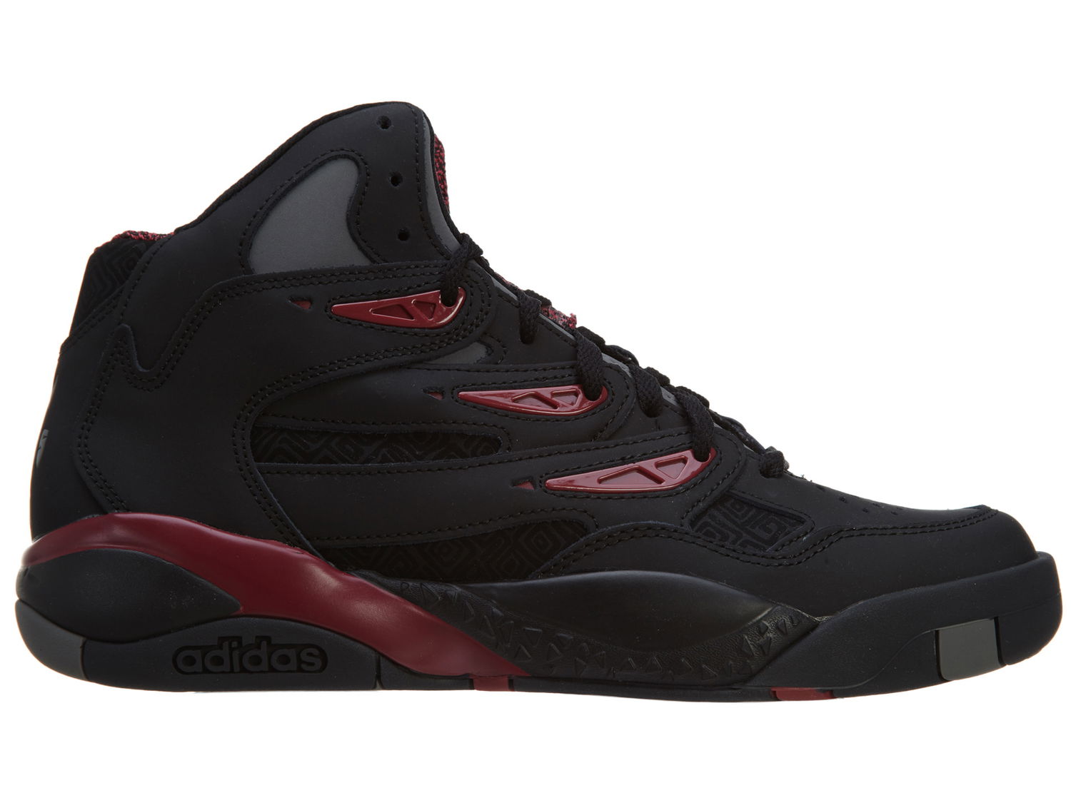 Кецове и обувки adidas Originals Mutombo 2 Originals Basketball Shoe Cblack/Cblack/Cburgu Черно | C75206, 0