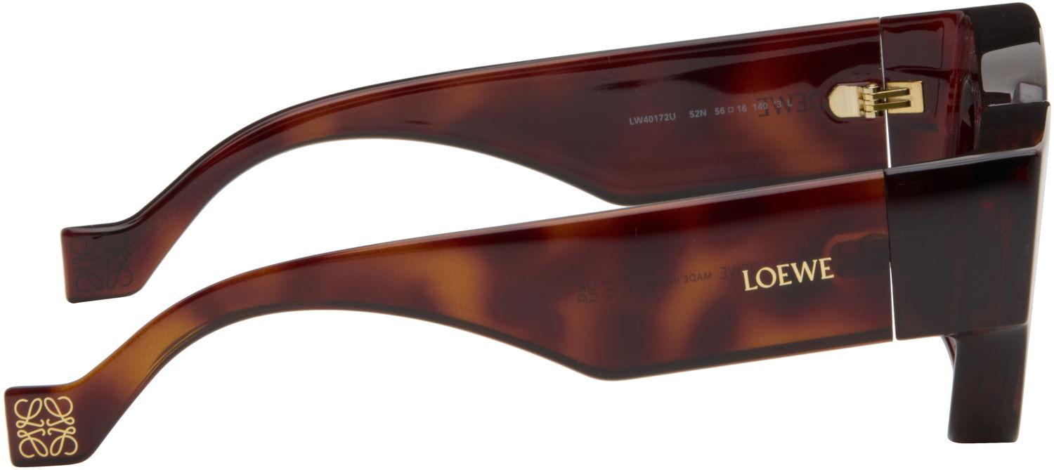 Слънчеви очила Loewe Paula's Ibiza Goggle Rectangle Sunglasses Кафяво | LW40172UM5652N 840126861495, 1