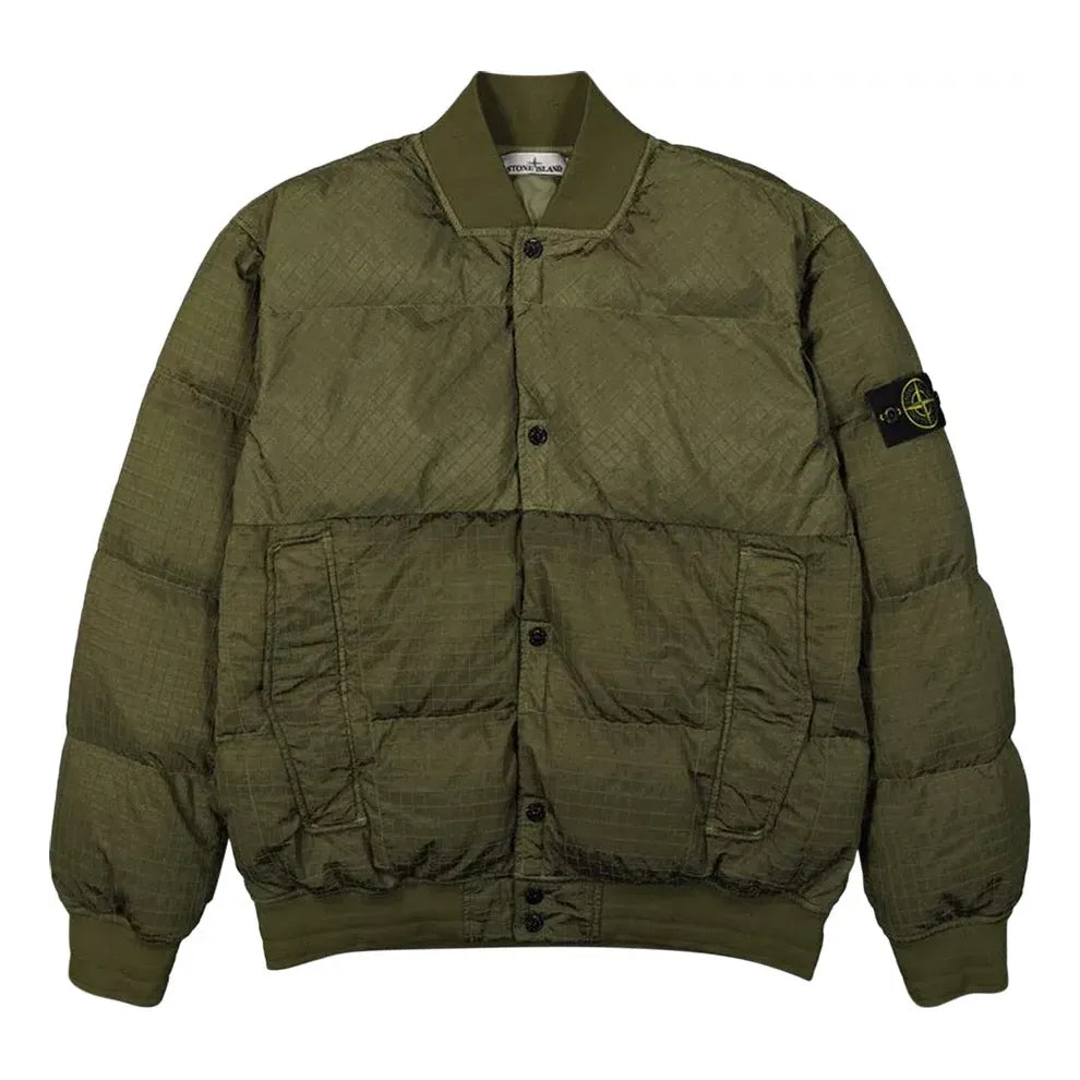 Яке бомбър Stone Island Down Puffer Jacket Зелено | 791543232-V0058, 0