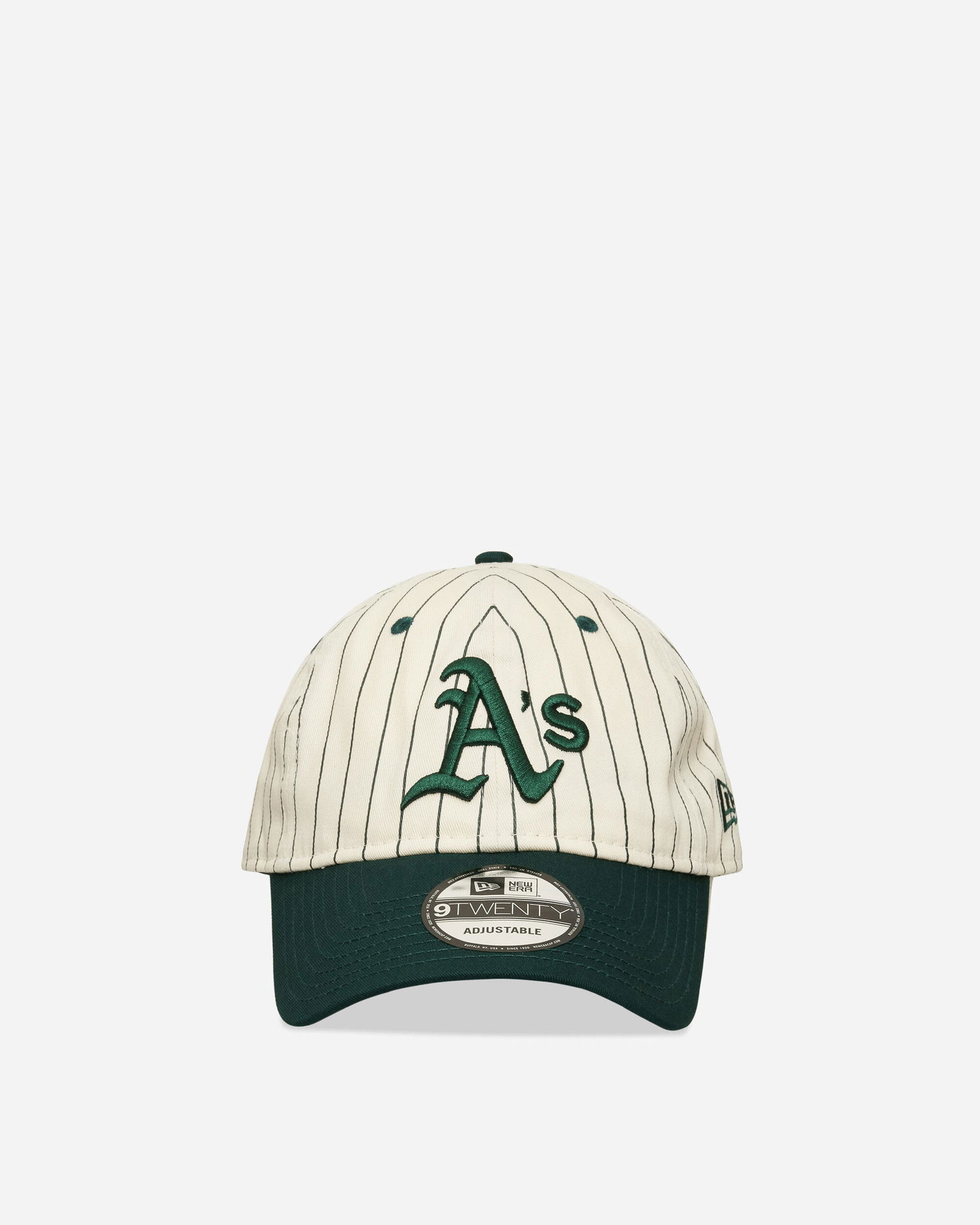 Шапка с козирка New Era Oakland Athletics Pinstripe Adjustable Cap Бяло | IH36 301, 1