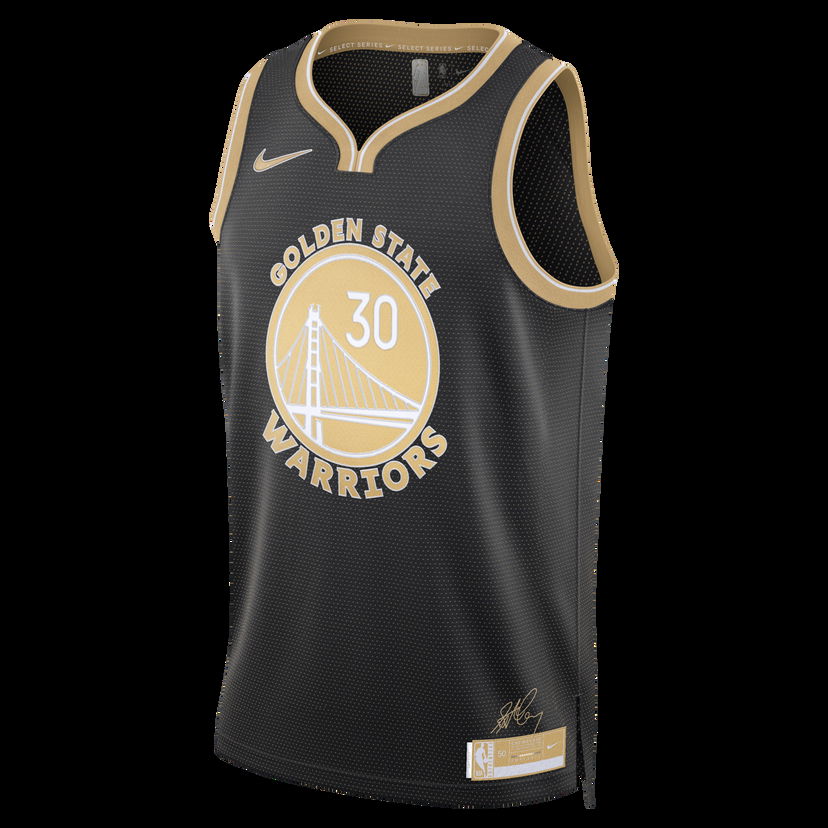 Фланелка Nike Dri-FIT NBA Swingman Stephen Curry Golden State Warriors 2024 Select Series Черно | FN5907-053