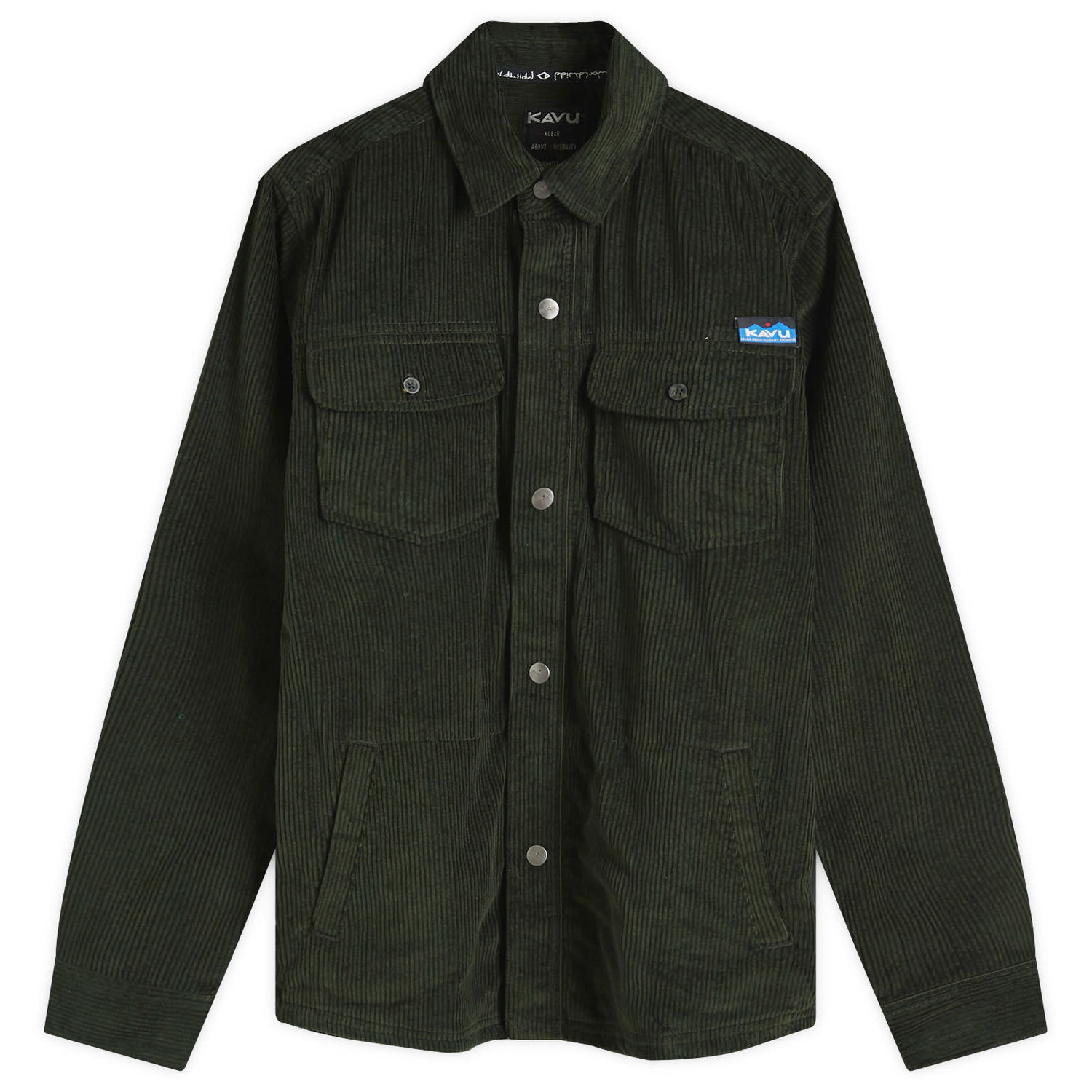 Риза KAVU Corduroy Shirt Jacket Зелено | 5163-2365, 0