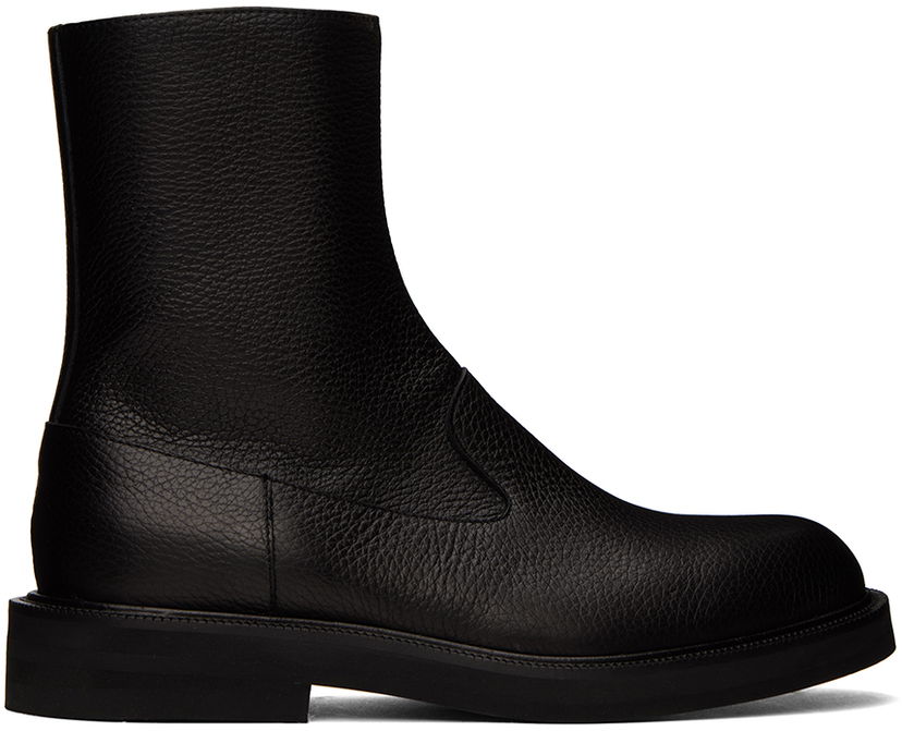 Кецове и обувки Dries Van Noten Dries Van Noten Leather Chelsea Boots Черно | MW222-145-105