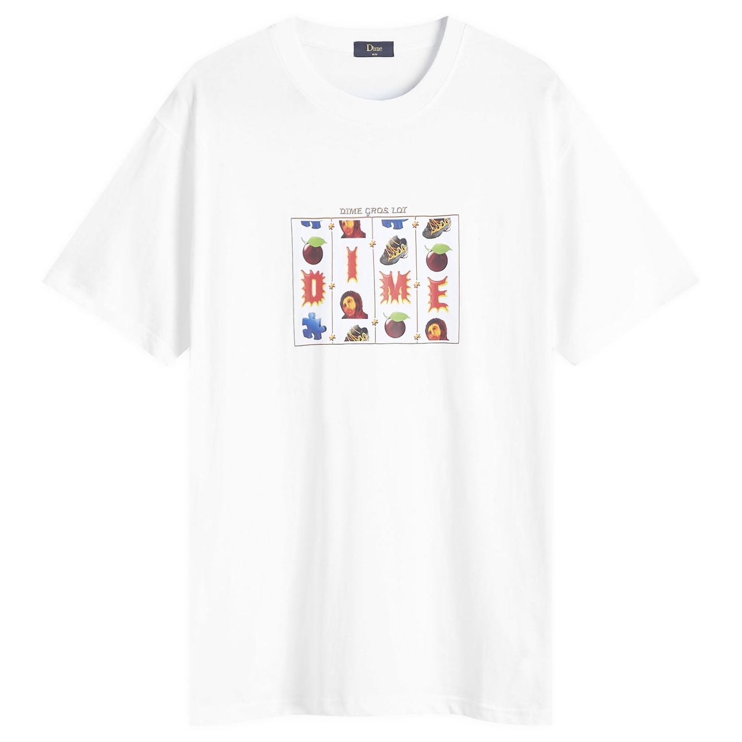 Тениска Dime VLT T-Shirt Бяло | DIMEFA2428WHT, 0