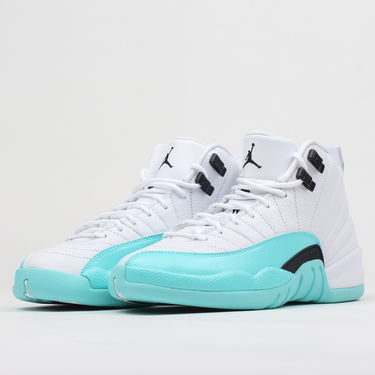 Кецове и обувки Jordan Air Jordan 12 "Light Aqua" GS Бяло | 510815-100, 1