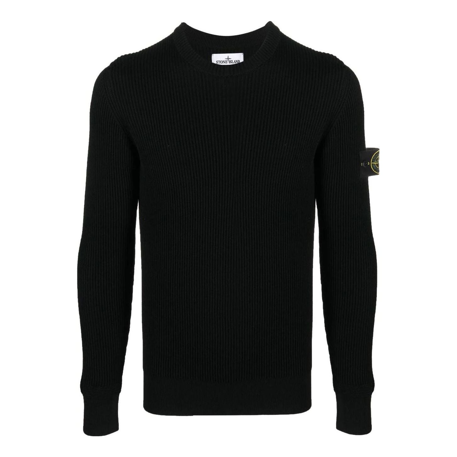 Пуловер Stone Island Knitted Crewneck Sweater Черно | 7915553C2-A0029, 0