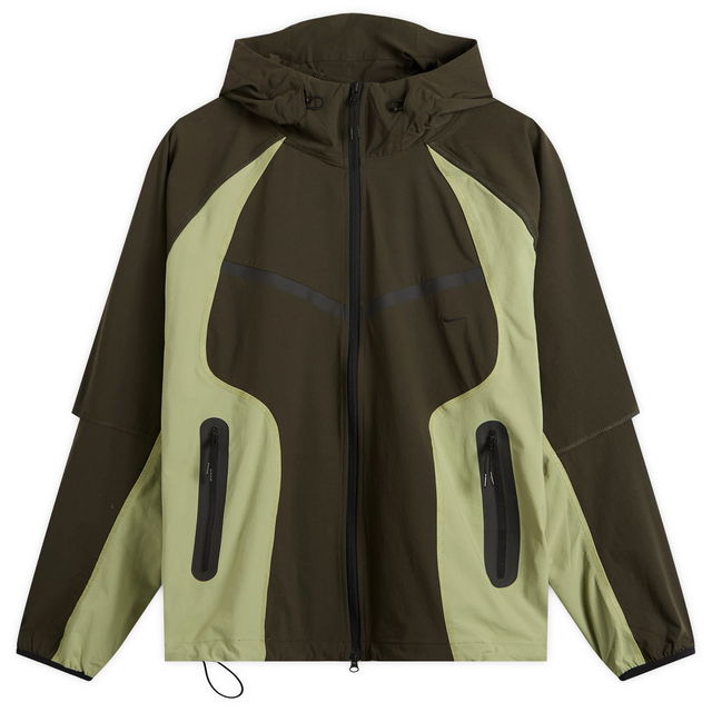 Tech Woven Full Zip Hooded Jacket