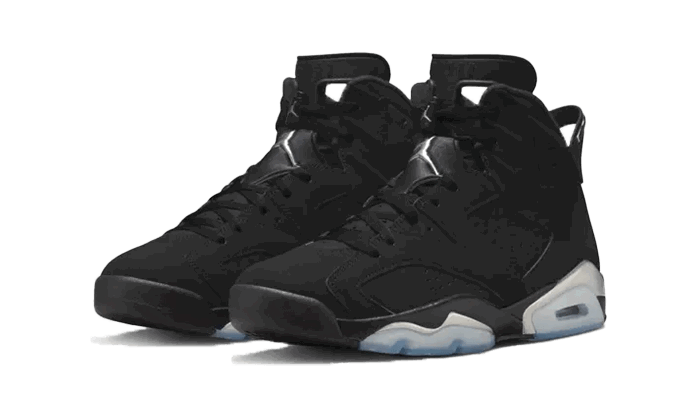 Кецове и обувки Jordan Air Jordan 6 "Black Chrome" GS Черно | DX2835-001, 0