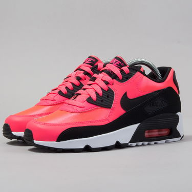 Кецове и обувки Nike Air Max 90 Mesh GS Розово | 833340-600, 1