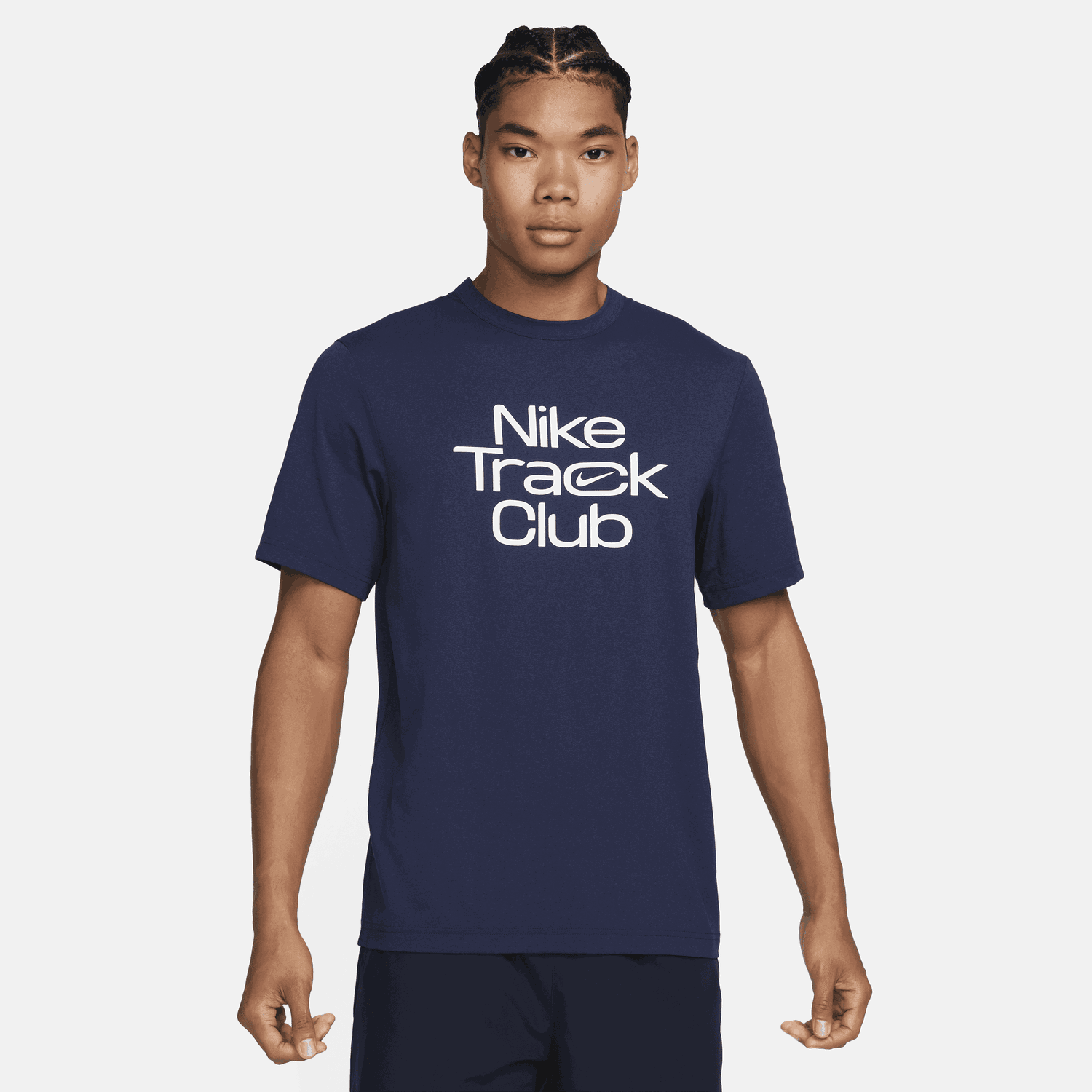 Тениска Nike Dri-FIT Track Club Синьо | FB5512-410, 0