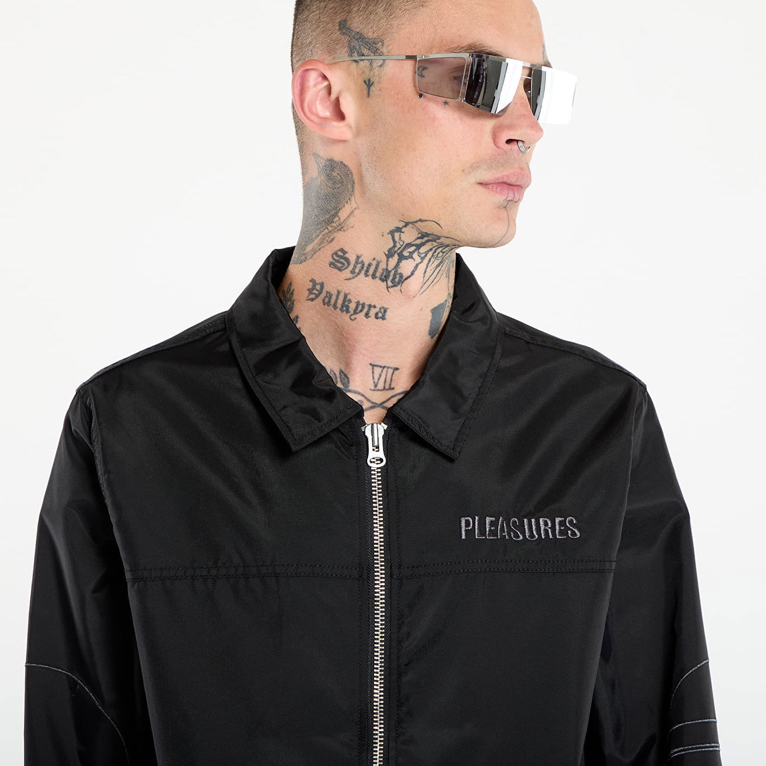 Яке Pleasures PLEASURES Daft Club Helmets Nylon Work Jacket Черно | P25DP008-BLACK, 1