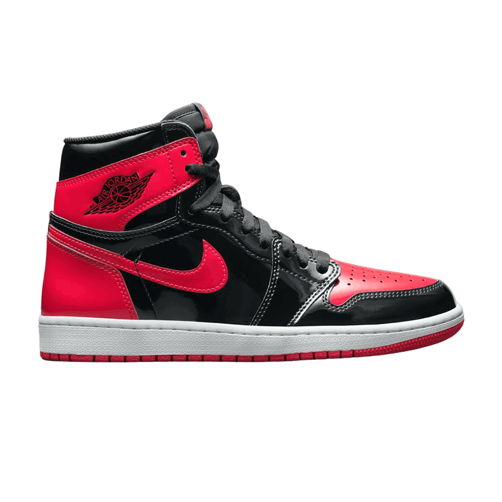 Кецове и обувки Jordan Air Jordan 1 Retro High OG Patent "Bred" Черно | 555088-063, 1