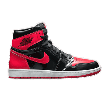 Кецове и обувки Jordan Air Jordan 1 Retro High OG Patent "Bred" Черно | 555088-063, 1