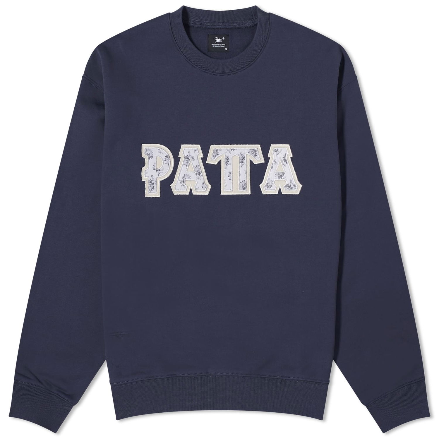 Пуловер Patta Homesick Boxy Crewneck Тъмно синьо | POC-AW23-HOME-BCS-001, 0