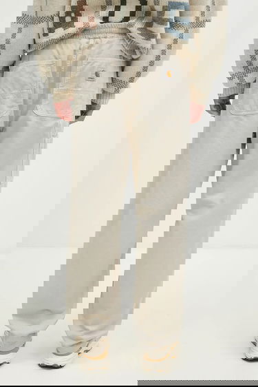 Панталони Carhartt WIP Cotton Trousers Flint Pant Бежово | I029919.2LPGD, 2