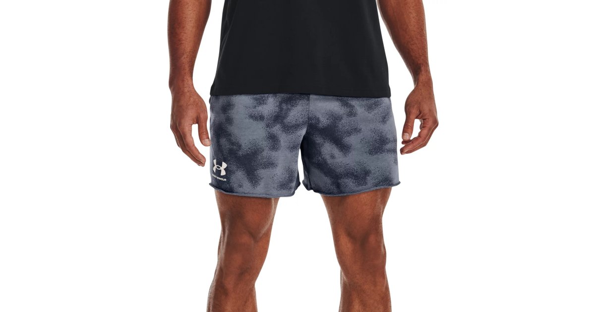 Къси панталони Under Armour Rival Terry 6in Shorts Сиво | 1377578-044, 1