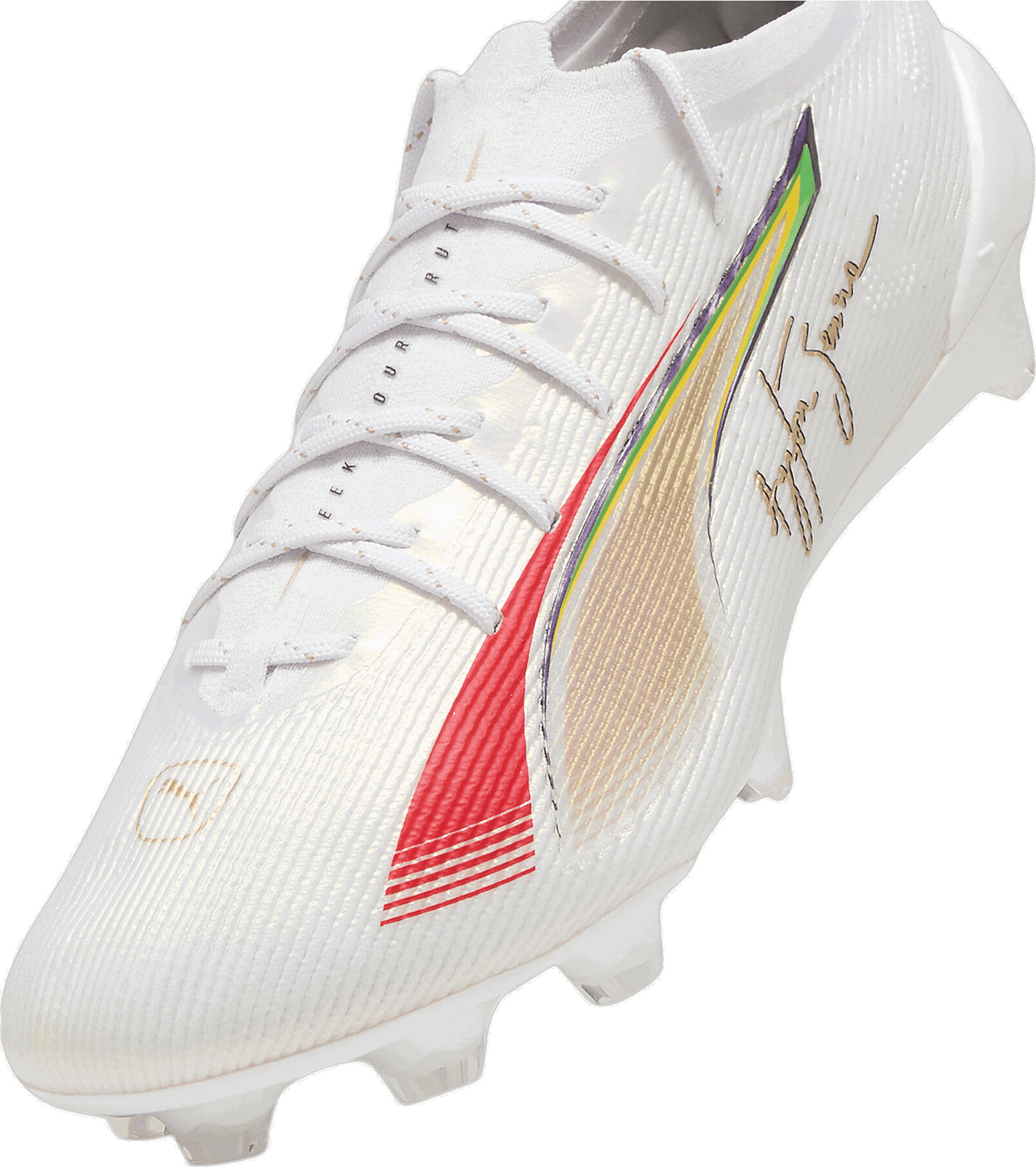 Кецове и обувки Puma ULTRA 5 ULTIMATE SENNA FG Бяло | 107829-01, 1