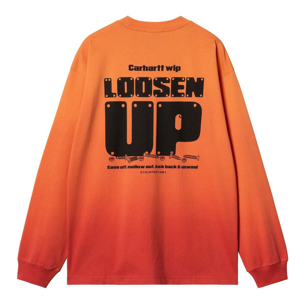 Пуловер Carhartt WIP Carhartt WIP Long Sleeve Light Work T-Shirt Оранжево
 | I034672_4, 1