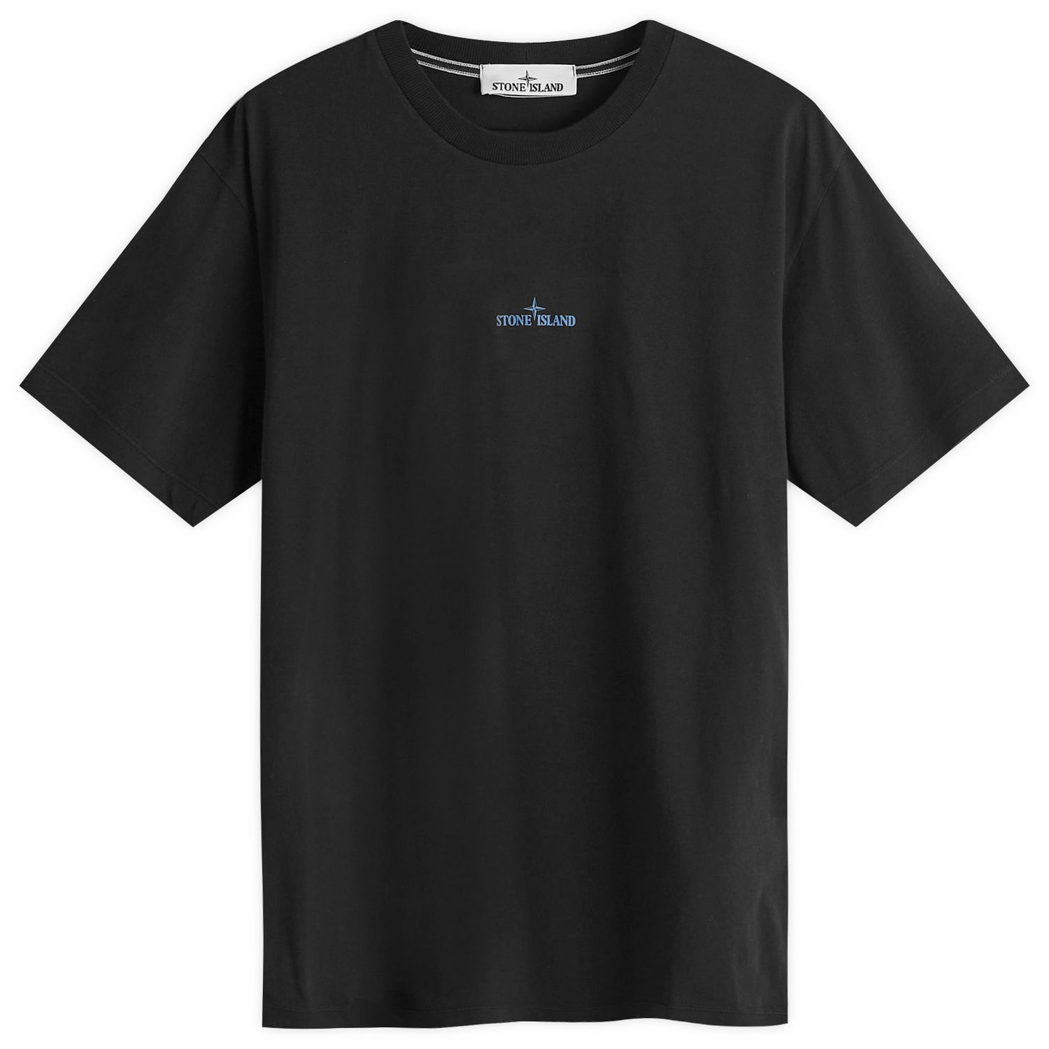 Тениска Stone Island Badge Back Print T-Shirt Черно | 81152NS81-V0029, 0