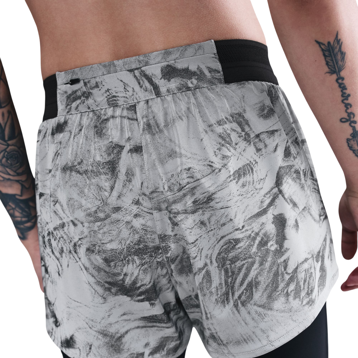 Къси панталони Nike Swift 2in1 Abstract Pattern Running Shorts Многоцветен | hv2916-036, 1