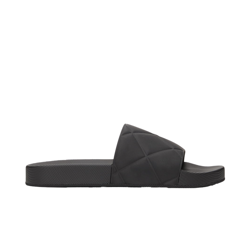 Кецове и обувки Bottega Veneta Rubber Slider Sandals "Black" Черно | 640050 V00P0