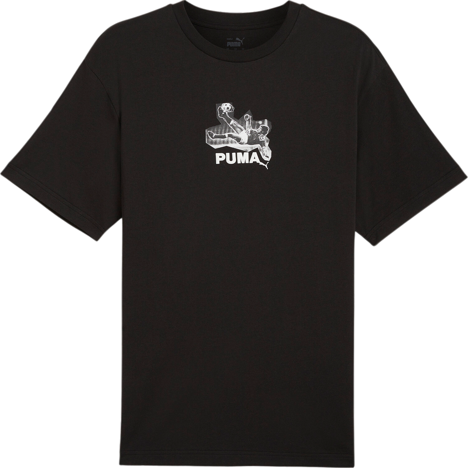 Тениска Puma Graphics Bicycle Kick Graphic T-Shirt Черно | 628005-01, 0