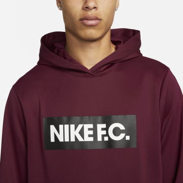 Суитчър Nike Football Hoodie Бургунди | DC9075-638, 0