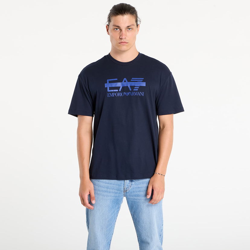 Тениска Emporio Armani EA7 Emporio Armani Train Logo Series T-Shirt Тъмно синьо | 7M001129AF10375UB102