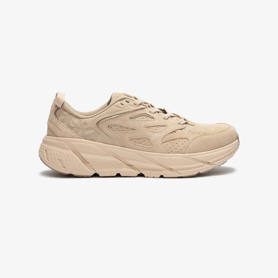 Кецове и обувки Hoka One One Clifton l Suede Бежово | 1122571SSDD, 0