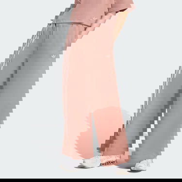 Панталони adidas Performance Off Placed 3-Stripes Wide Leg Pants Розово | JW3621, 0