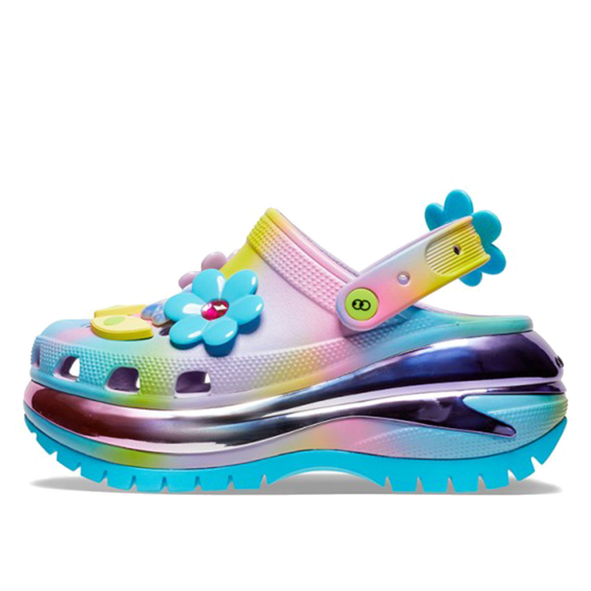 Кецове и обувки Crocs Lazy Oaf x Mega Crush Clog Многоцветен | 207935-90H, 1
