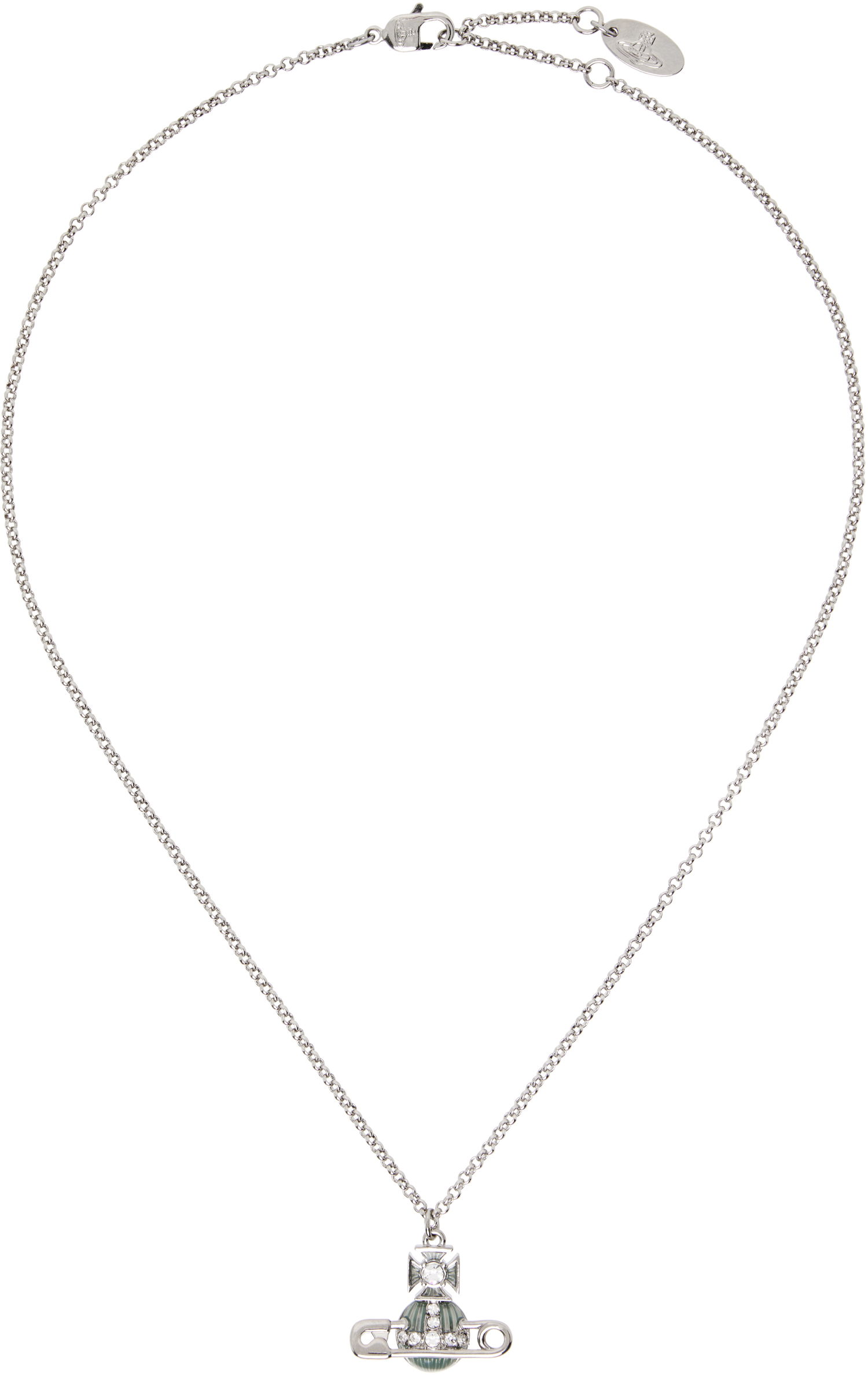 Колие Vivienne Westwood Vivienne Westwood Kitty Pendant Necklace Металик | 630203BU-02P574-, 0