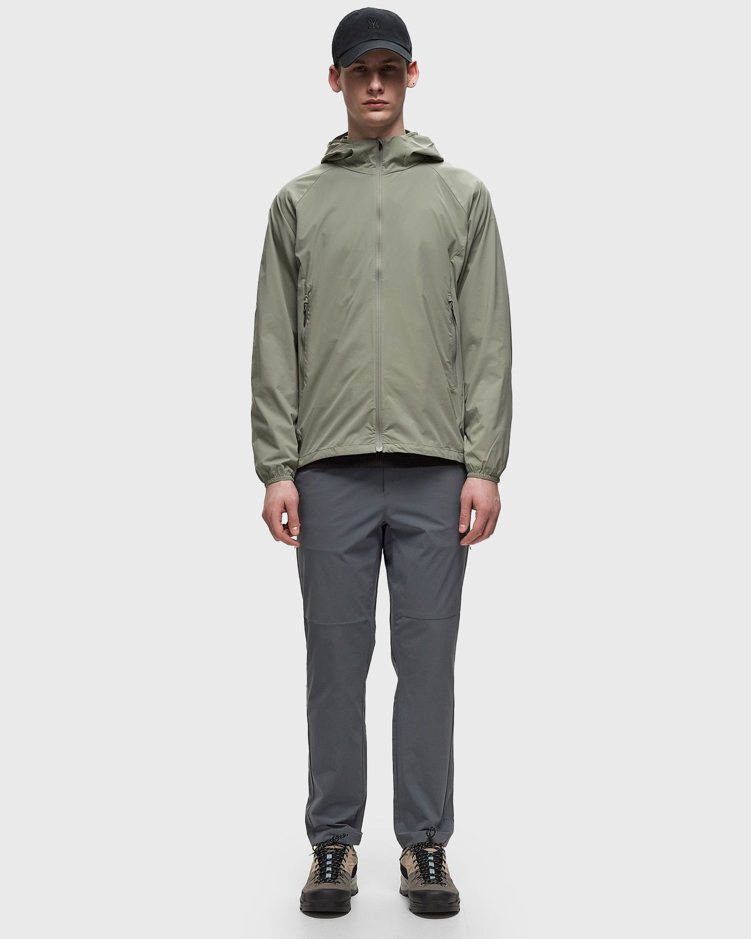 Ветровка Snow Peak STRETCH PACKABLE JACKET Зелено | JK-24SU009-BEIGE, 1