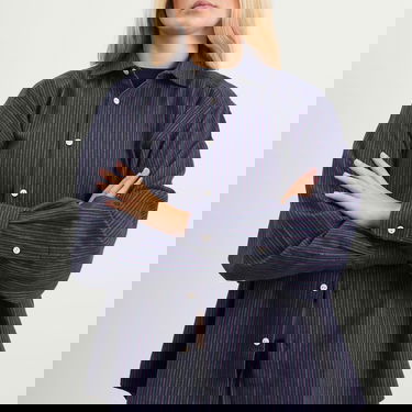 Риза Baserange Claude Flannel Shirt, Size X-Small Лилаво | TSCL-FLP-WI25, 5