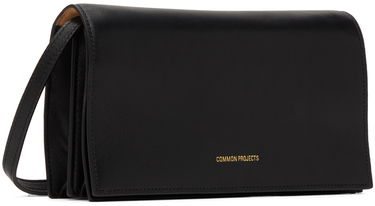 Чанта през рамо Common Projects Common Projects Small Leather Messenger Bag Черно | ARTICLE 9190, 1