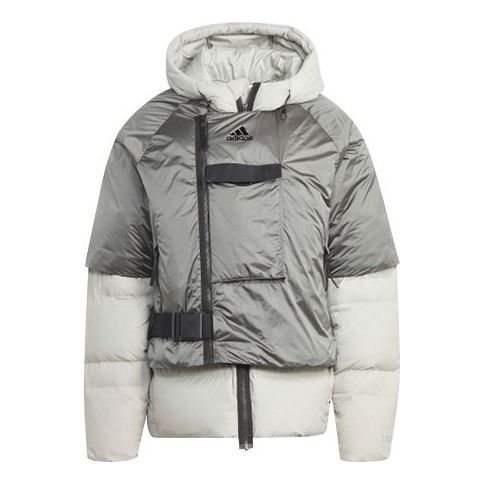 Пухо яке adidas Originals C.R. Down Jacket Сиво | FT2420, 0