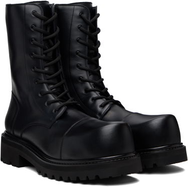 Кецове и обувки VETEMENTS VETEMENTS Stomp Compact Boots Черно | UH76BT800B, 3