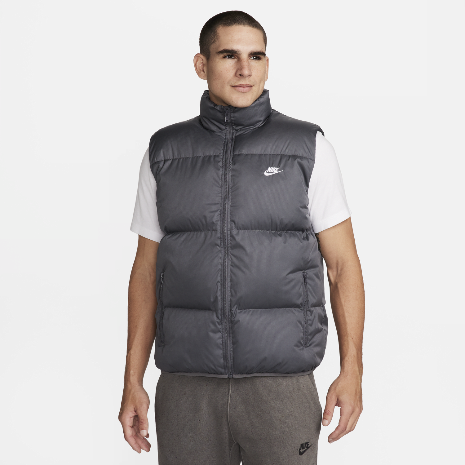 Жилетка Nike Sportswear Club PrimaLoft Сиво | FB7373-068, 0