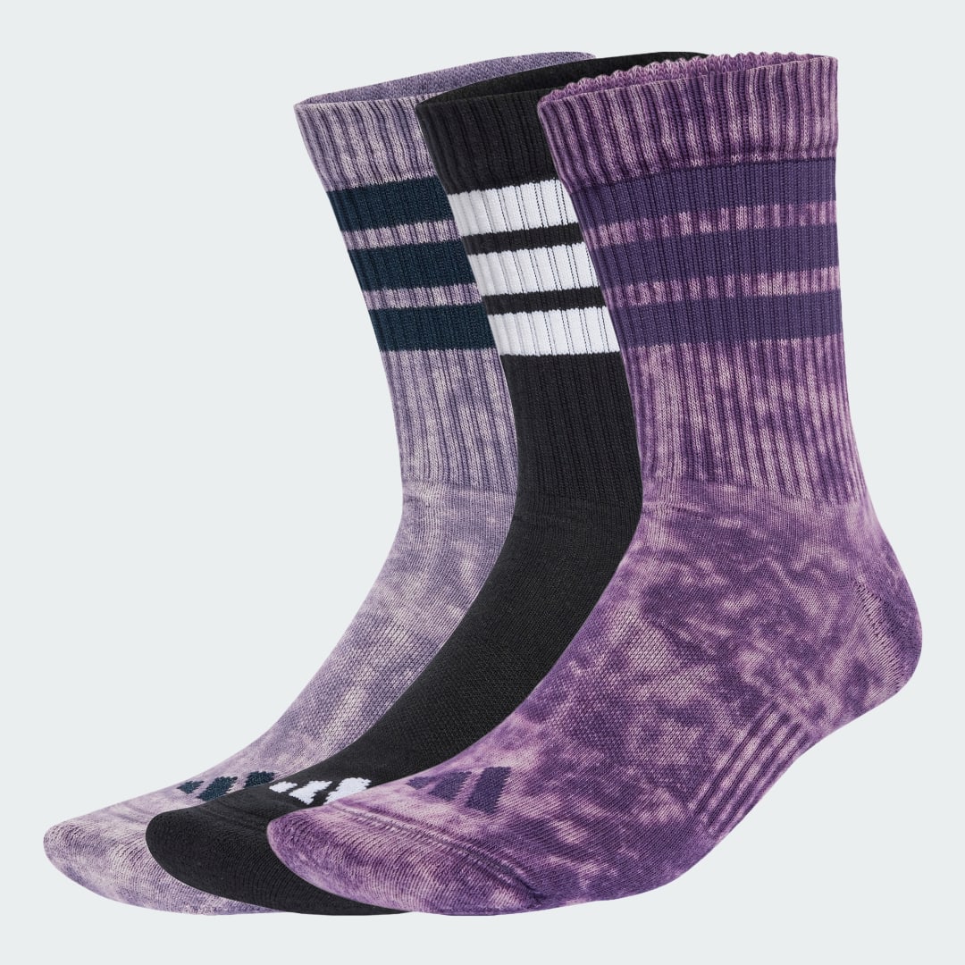 Чорапи adidas Performance Stonewash Crew Socks - 3 Pairs Лилаво | JX5741, 0