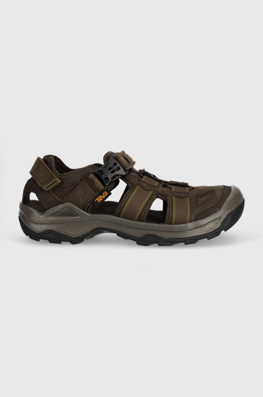 Кецове и обувки Teva Teva Omnium 2 Leather Sandals Кафяво | 1019179.TKCF, 0
