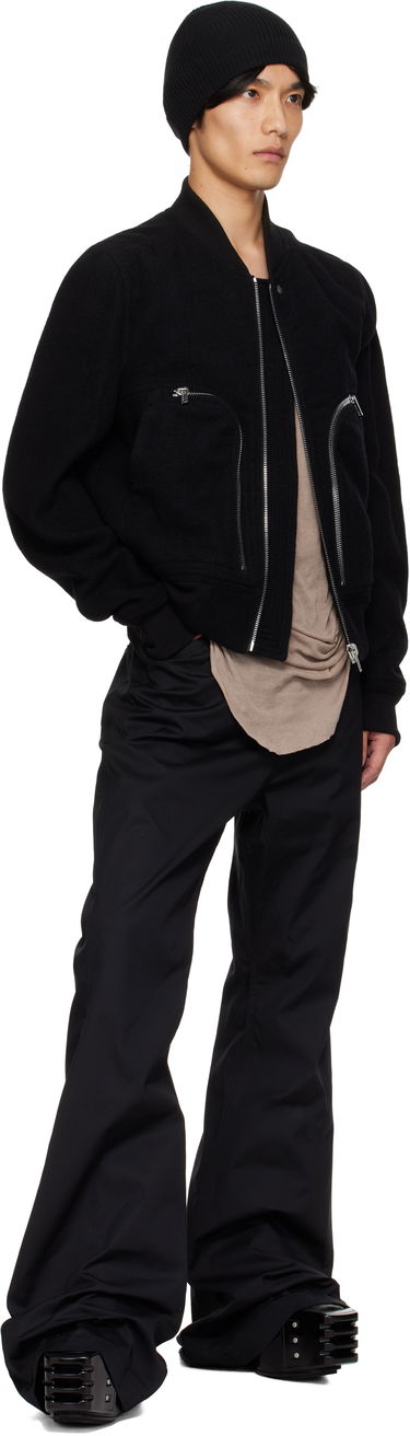 Яке бомбър Rick Owens Rick Owens Bauhaus Flight Jacket Черно | RU02E1749 WBD, 3