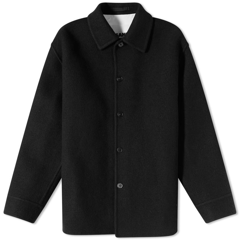 Палта Jil Sander Jil Sander Wool Overshirt Черно | J23BN0006-J40020-001
