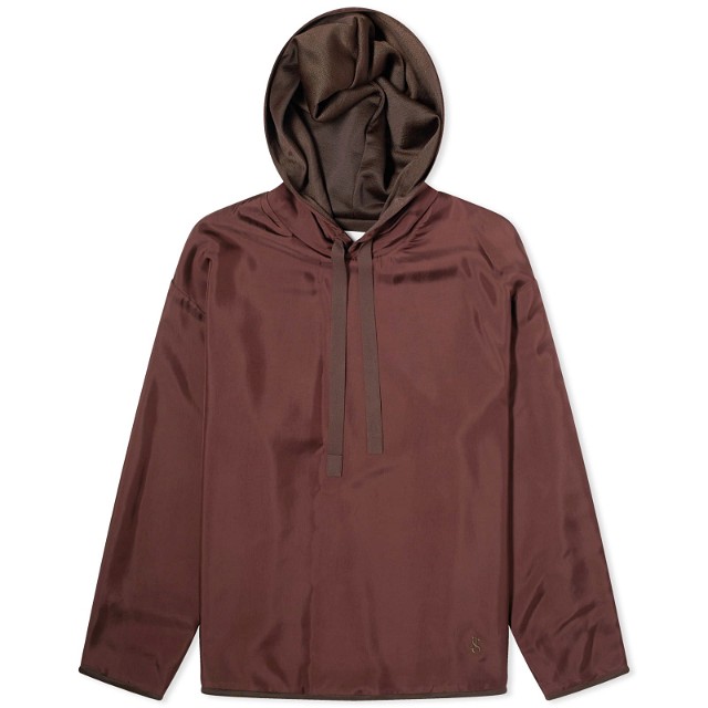 Embroiodered Popover Hoodie