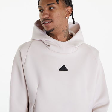 Суитчър adidas Originals Z.N.E. Premium Hoodie Putmau Бяло | IR5211, 3