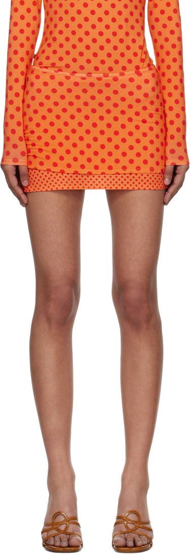 Пола Miaou Miaou Elektra Polka Dot Print Miniskirt Оранжево
 | 4014LJBRRP, 0